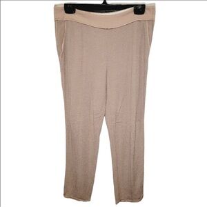 Wilfred Silk Trim Tan Beige Pants